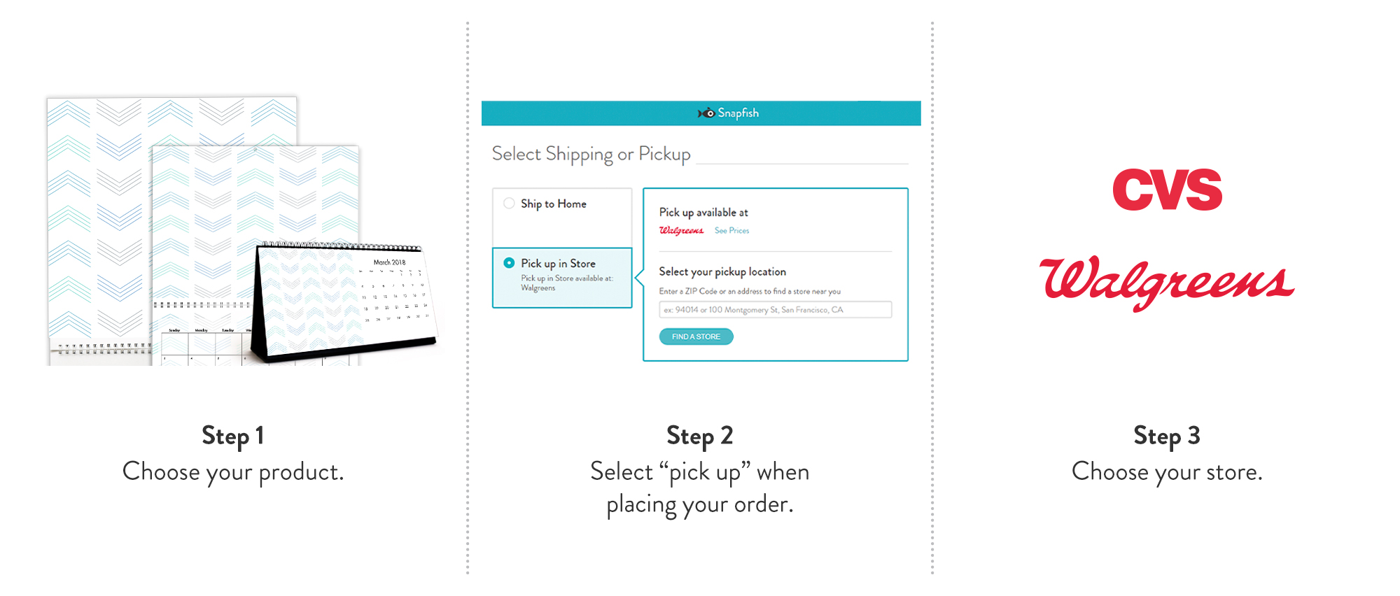 Pick up at your local retailer like CVS, Walgreens