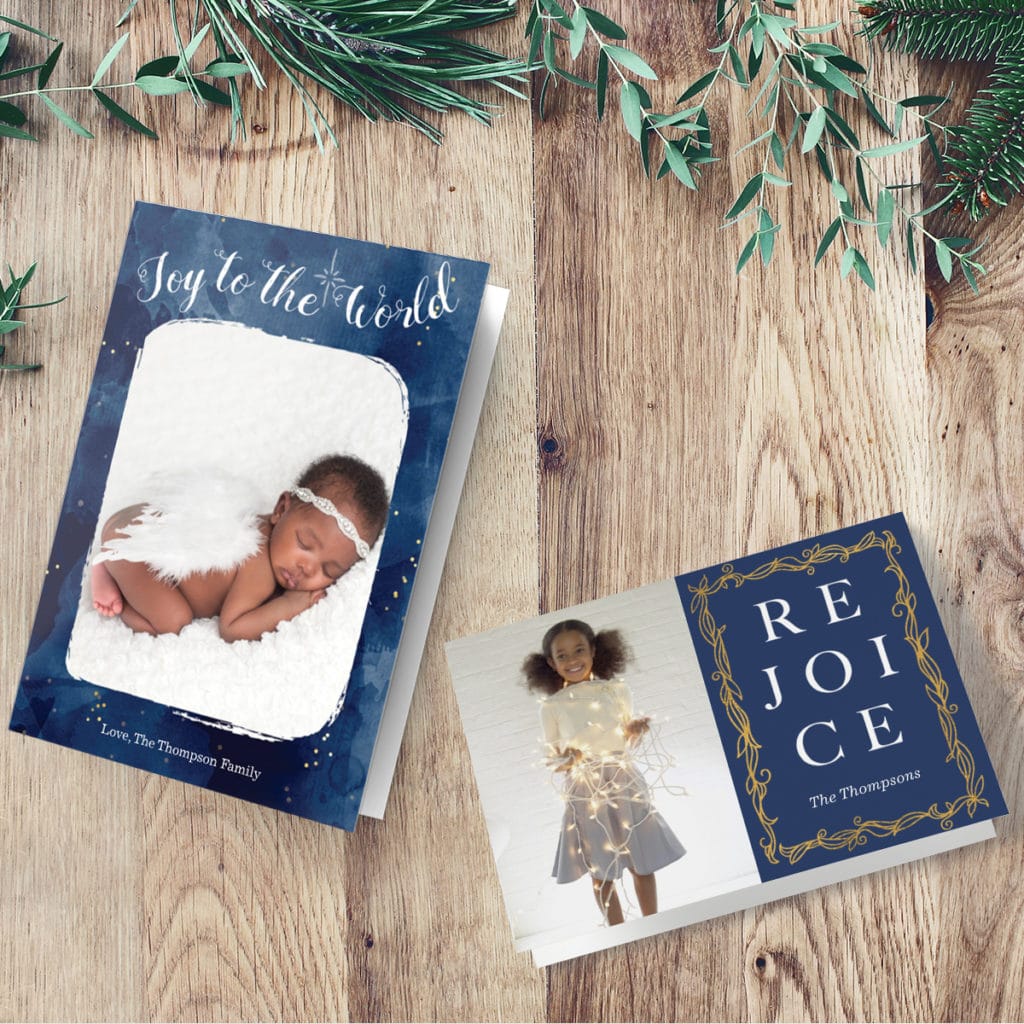 COVID friendly holiday card greeting card messages